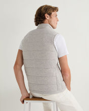 Load image into Gallery viewer, N.Peal Men's Mall Cashmere Gilet Fumo Grey