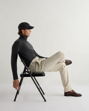 Load image into Gallery viewer, N.Peal Men's Brompton Roll Neck Cashmere Jumper Anthracite Grey