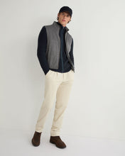 Load image into Gallery viewer, N.Peal Men's Belgravia Cashmere Gilet Grey