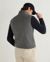 Load image into Gallery viewer, N.Peal Men's Belgravia Cashmere Gilet Grey