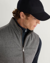Load image into Gallery viewer, N.Peal Men's Belgravia Cashmere Gilet Grey