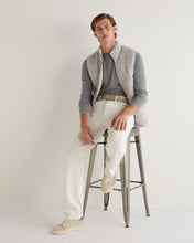 Load image into Gallery viewer, N.Peal Men's Shoreditch Round Neck Cashmere Jumper Flannel Grey