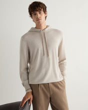 Load image into Gallery viewer, N.Peal Men's Sweatshirt Style Cashmere Hoodie Pebble Grey