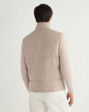 Load image into Gallery viewer, N.Peal Men's Vancouver Gilet Beige Brown