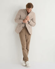 Load image into Gallery viewer, N.Peal Men's Cervina Padded Jacket Beige Brown