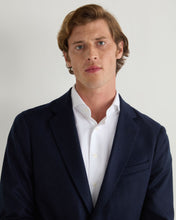 Load image into Gallery viewer, N.Peal Men's Amalfi Ultra Soft Jacket Navy Blue