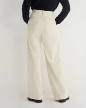 Load image into Gallery viewer, N.Peal Women's Florence Cord Wide Leg Trouser Off White