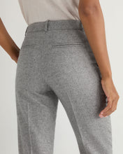 Load image into Gallery viewer, N.Peal Women's Harper Herringbone Trouser Grey