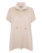 Load image into Gallery viewer, N.Peal Women's Emery Woven Mix Cashmere Cape Ecru White