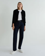 Load image into Gallery viewer, N.Peal Women's Chunky Crop Cashmere Cardigan Black