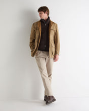Load image into Gallery viewer, N.Peal Men's Vermont Fur Lined Gilet Chocolate Brown