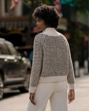 Load image into Gallery viewer, N.Peal Women's Super Chunky Rib Cashmere Jumper Ecru White