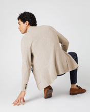 Load image into Gallery viewer, N.Peal Men's Grosvenor Milano Cashmere Jacket Oatmeal Brown