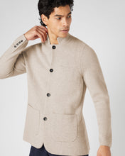 Load image into Gallery viewer, N.Peal Men's Grosvenor Milano Cashmere Jacket Oatmeal Brown