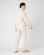 Load image into Gallery viewer, N.Peal Men's Hampton Linen Jacket Beige Brown