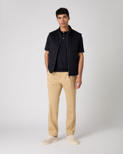 Load image into Gallery viewer, Men's Sorrento Cotton Cashmere Drawstring Trouser Sand Brown