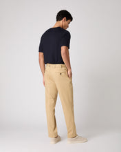 Load image into Gallery viewer, Men's Sorrento Cotton Cashmere Drawstring Trouser Sand Brown