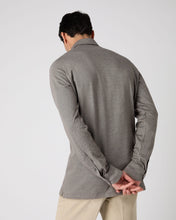 Load image into Gallery viewer, Men's Antibes Cotton Cashmere Polo Shirt Taupe Brown