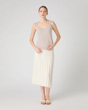 Load image into Gallery viewer, N.Peal Women's Cotton Cashmere Camisole Sandstone Brown