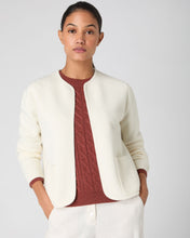 Load image into Gallery viewer, N.Peal Women's Milano Cashmere Jacket New Ivory White