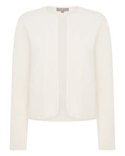 Load image into Gallery viewer, N.Peal Women's Milano Cashmere Jacket New Ivory White