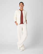 Load image into Gallery viewer, N.Peal Women's Milano Cashmere Jacket New Ivory White
