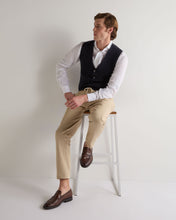Load image into Gallery viewer, Men's Chelsea Cashmere Waistcoat Navy