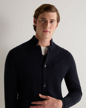 Load image into Gallery viewer, N.Peal Men's Grosvenor Milano Cashmere Jacket Navy Blue
