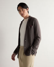 Load image into Gallery viewer, N.Peal Men's Marlborough Fine Gauge Cashmere Jacket Driftwood Brown