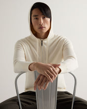 Load image into Gallery viewer, N.Peal Men's Cotton Silk Cashmere Hoodie New Ivory White