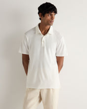 Load image into Gallery viewer, N.Peal Men's Hove Cotton Polo White
