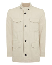 Load image into Gallery viewer, Men's Maine Linen Jacket Sand Brown