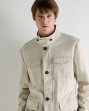 Load image into Gallery viewer, Men's Maine Linen Jacket Sand Brown