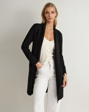 Load image into Gallery viewer, N.Peal Women's Abbey Cashmere Cardigan Black