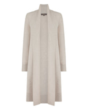 Load image into Gallery viewer, N.Peal Women's Abbey Cashmere Cardigan Pebble Grey