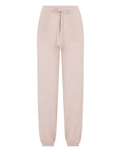 Load image into Gallery viewer, N.Peal Women's Cashmere Cuffed Lounge Trouser Ecru White
