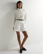 Load image into Gallery viewer, N.Peal Women's Rochelle Silk Shirt White