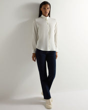 Load image into Gallery viewer, N.Peal Women's Rochelle Silk Shirt White