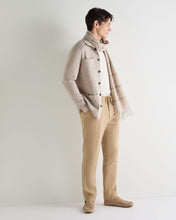Load image into Gallery viewer, Men's Jacquard Cotton Cashmere Jacket Mink Brown