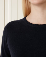 Load image into Gallery viewer, Women&#39;s Round Neck Jumper in Navy
