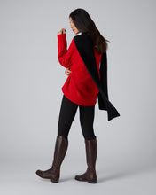 Load image into Gallery viewer, Unisex Ribbed Cashmere Scarf Black
