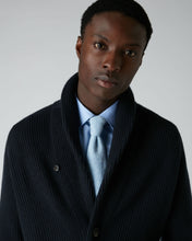 Load image into Gallery viewer, N.Peal Men&#39;s Plain Knitted Cashmere Tie Cornflower Blue
