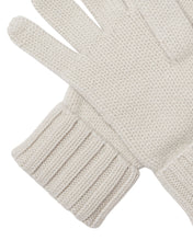 Load image into Gallery viewer, N.Peal Unisex Chunky Cashmere Gloves Snow Grey
