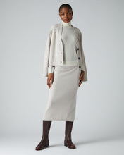 Load image into Gallery viewer, N.Peal Women&#39;s Superfine Roll Neck Cashmere Jumper New Ivory White
