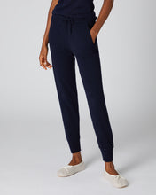 Load image into Gallery viewer, Women&#39;s Plain Cashmere Lounge Trousers Navy
