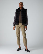 Load image into Gallery viewer, N.Peal Women&#39;s Detachable Sleeve Fur Jacket Grey
