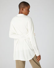 Load image into Gallery viewer, N.Peal Women&#39;s Superfine Cashmere Longline Shirt White
