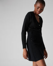 Load image into Gallery viewer, N.Peal Women&#39;s Short Milano Skirt Black
