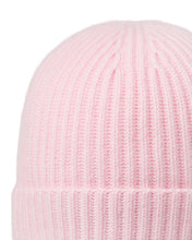 Load image into Gallery viewer, N.Peal Women&#39;s Ribbed Cashmere Hat Pale Pink
