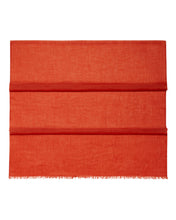 Load image into Gallery viewer, N.Peal Women&#39;s Ultrafine Pashmina Cashmere Shawl Dark Amber Orange
